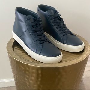 Men’s high top Greats sneakers size 12. Navy.